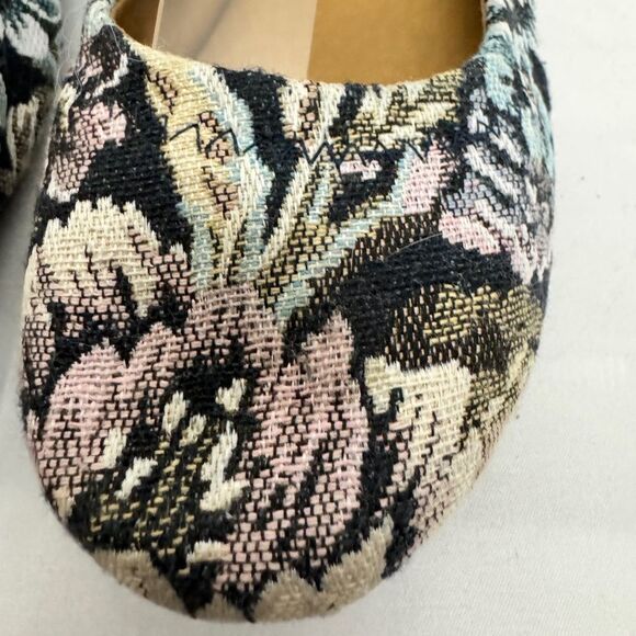 Lucky Brand Floral Print Flats Blue - Picture 4 of 7